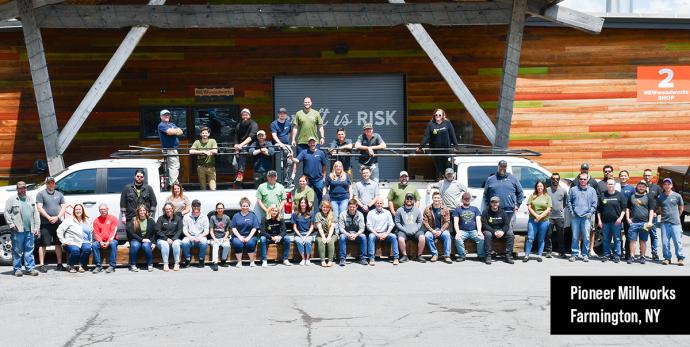 Pioneer Millworks Farmington, NY Mill & Office Crew