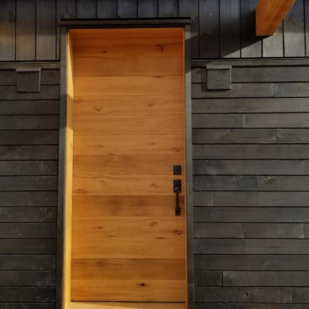 Pioneer Millworks Shou Sugi Ban Exterior Siding in Deep Char