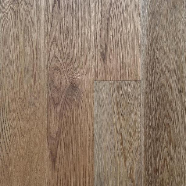 Engineered Clean White Oak Castle Brown