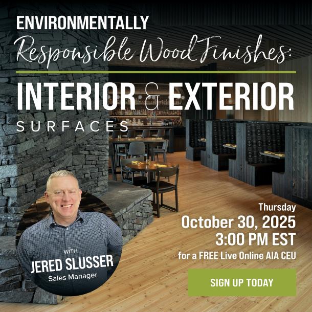 Pioneer Millworks Interior and Exterior Finishes CEU