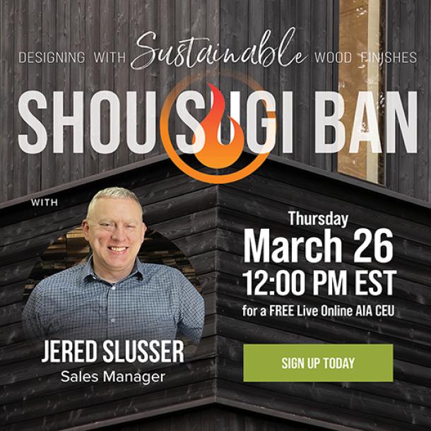 Pioneer Millworks - Designing with sustainable wood finishes: Charred Wood