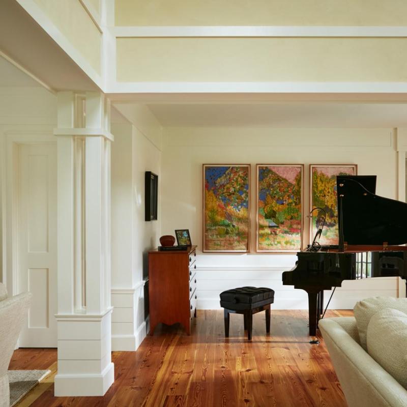 Pioneer Millworks Heart Pine. Photo by Jared Kuzia.