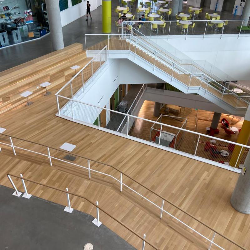 PIoneer Millworks Modern Farmhouse Clean White Oak Naked in Harvard University Science & Engineering Complex