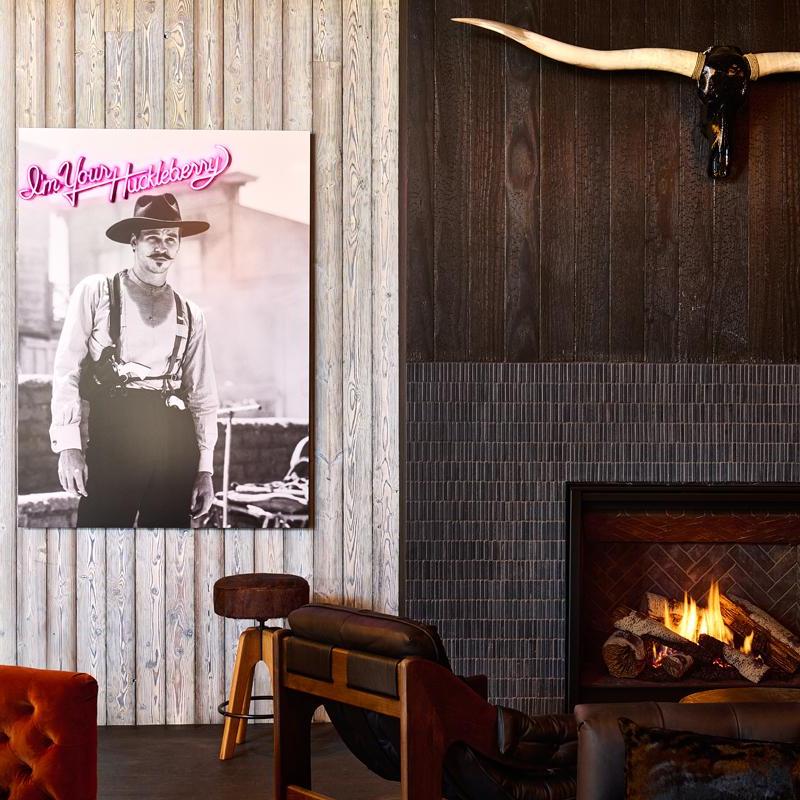 Pioneer Millworks Shou Sugi Ban Paneling in Larch White and Larch Carbon